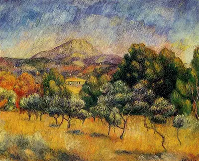 Mount Sainte Victoire Pierre-Auguste Renoir